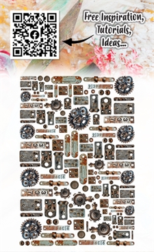 AALL & Create Ephemera Die-Cuts - Bolted Gears #66